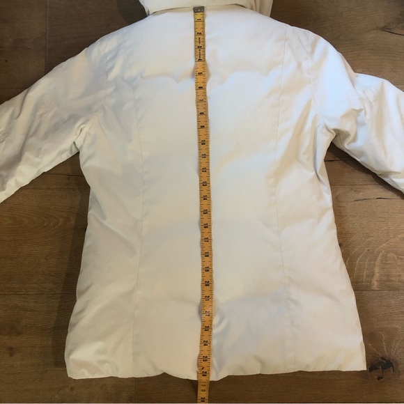 white real down puffer coat Laura Biagiotti Made in Italy size 12kids/XSP - Picture 13 of 15
